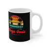 Bingo Oasis Retro Ceramic Mug 11oz