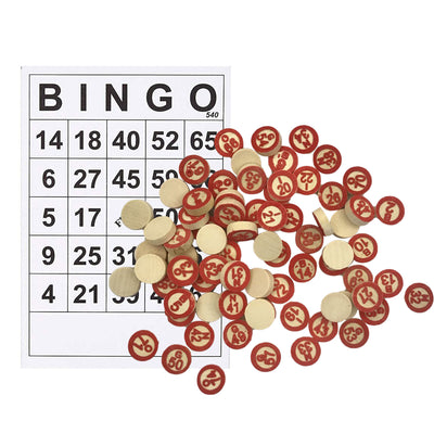 40 Pcs Bingo Cards Game Card