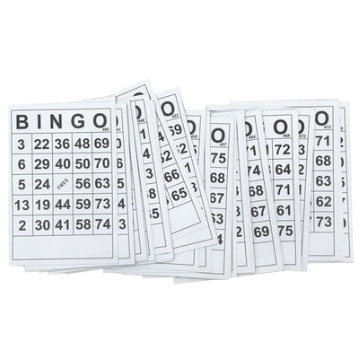 40 Pcs Bingo Cards Game Card