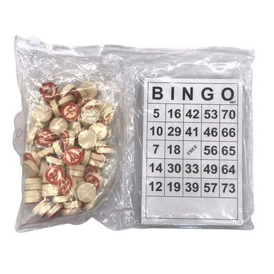 40 Pcs Bingo Cards Game Card