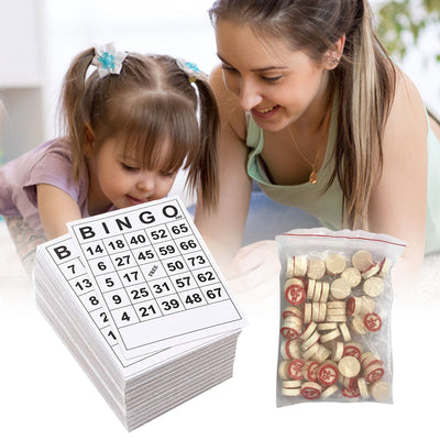 40 Pcs Bingo Cards Game Card