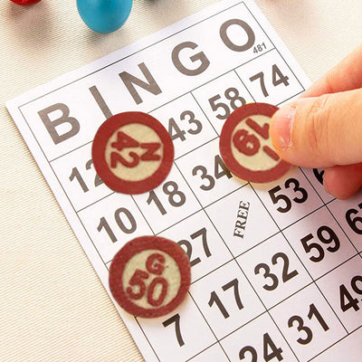 40 Pcs Bingo Cards Game Card