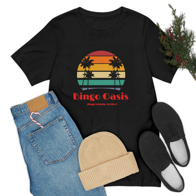 Bingo Oasis Retro1 Short Sleeve Tee